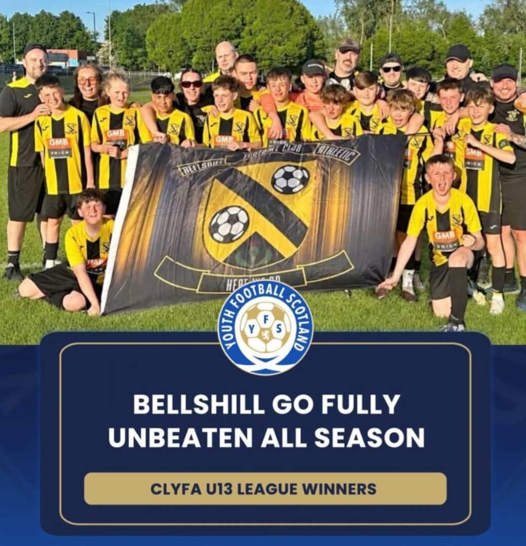 Bellshill Athletic U13s Team Picture